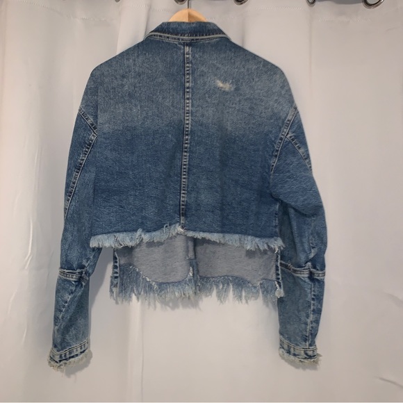 ZARA cropped denim jacket - Picture 5 of 7